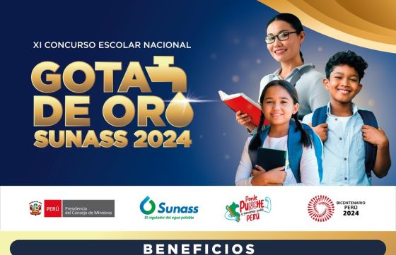 OFICIO MÚLTIPLE N° 033: XI Concurso Escolar Nacional gota de oro SUNASS 2024
